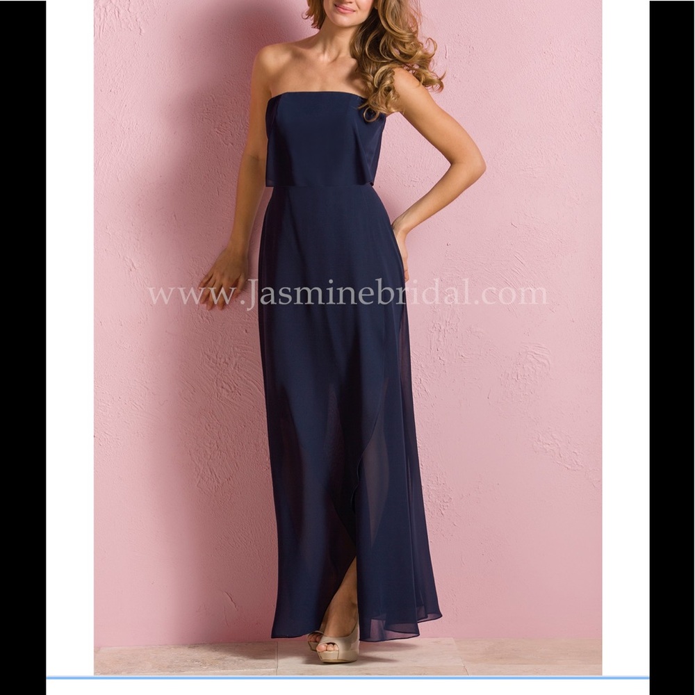 Chiffon mini with maxi overlay - Picture 5 of 8